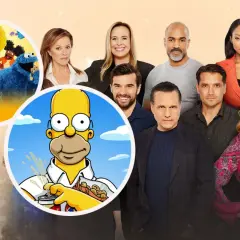 Homer Simpson och Sesame Street-gänget möter skådespelare från såpoperor. Vilken serie har flest avsnitt? Svårt att säga, men dessa karaktärer har många minnen.