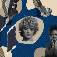 Collage med kända filmkaraktärer som Shrek och Frodo. En hyllning till ikonisk filmmusik och dess minnesvärda ögonblick.