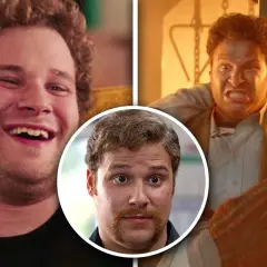 Seth Rogen i filmer: skrattande, förskräckt och med mustasch. En komisk resa genom hans roller.