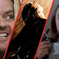 Jack Nicholson i Misery, två ikoniska filmer med Stephen King.