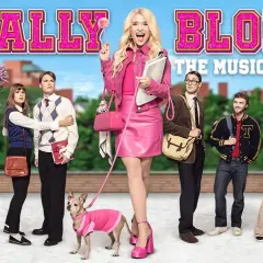 Rollistan i firman "Legally Blonde The Musical" med Elle Woods och hennes vänner.