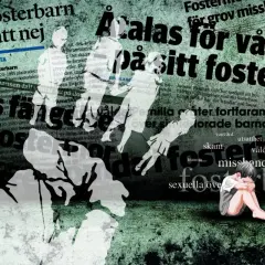 Sofia Rapp Johansson, en bild som belyser misshandel och övergrepp mot fosterbarn.