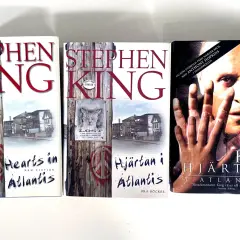 Tre böcker av Stephen King, "Hearts in Atlantis" och "Hjärtan i Atlantis", som får en att vilja vara lyrisk över hans berättarkonst.