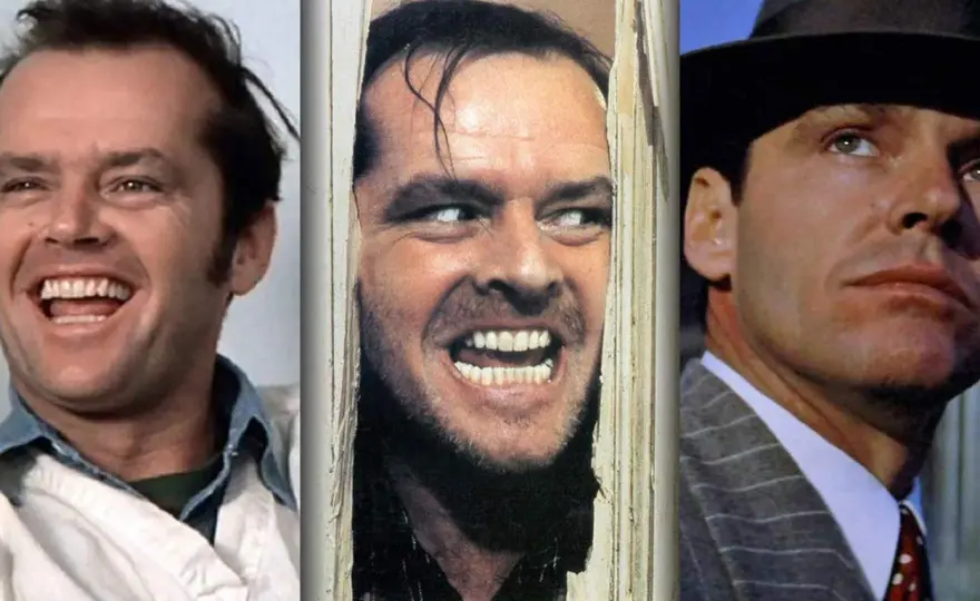 Filmer med Jack Nicholson som visar hela hans register