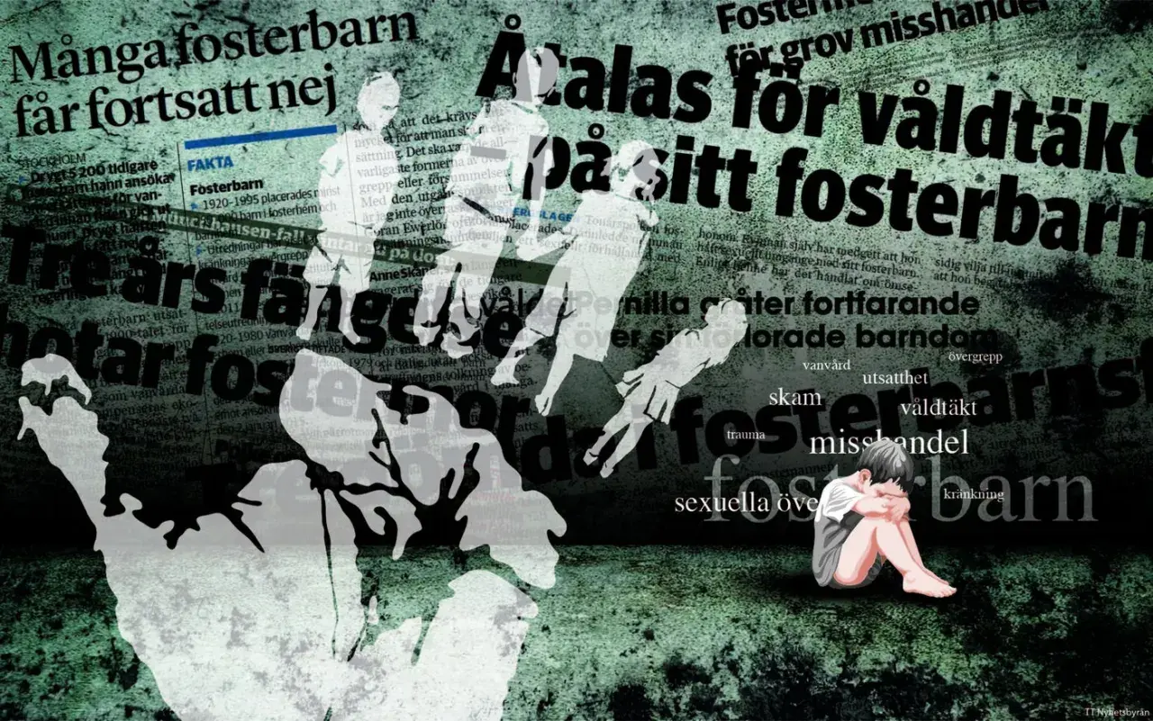 Sofia Rapp Johansson, en bild som belyser misshandel och övergrepp mot fosterbarn.