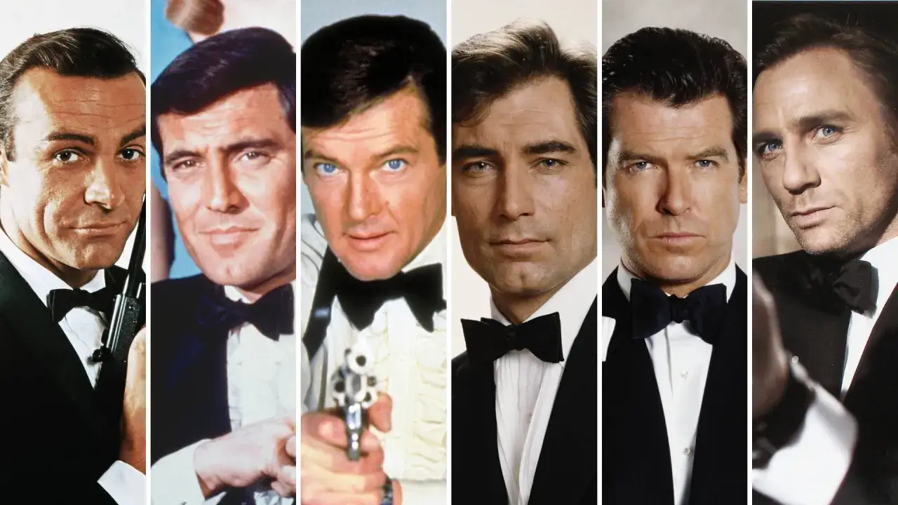 Sean Connery, George Lazenby, Roger Moore, Timothy Dalton, Pierce Brosnan och Daniel Craig &ndash; alla har de spelat James Bond.