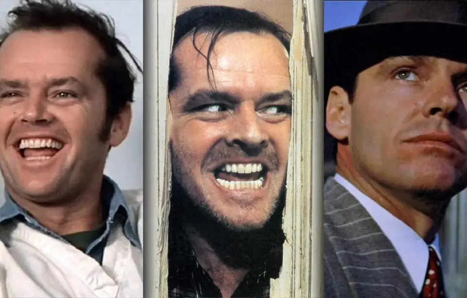 Filmer med Jack Nicholson som visar hela hans register