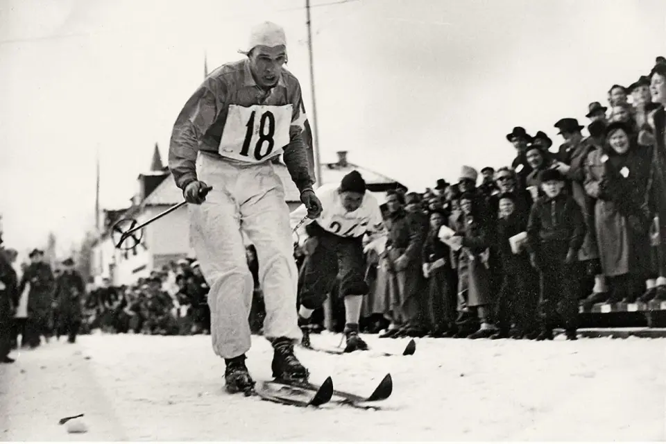 Skidåkningens historia från forntida spår till Den vita sporten